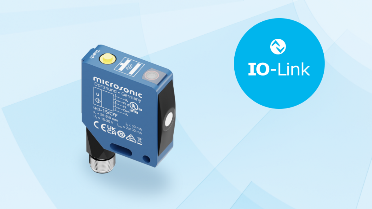 ucs Ultraschallsensor mit IO-Link