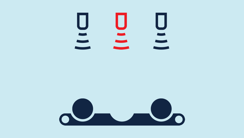 Capteurs à ultrasons / Détection de couches de matériau / microsonic -  Capteur à ultrason