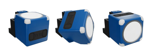 Bild cube Ultraschallsensor drehbare Kopf Veranschaulichung