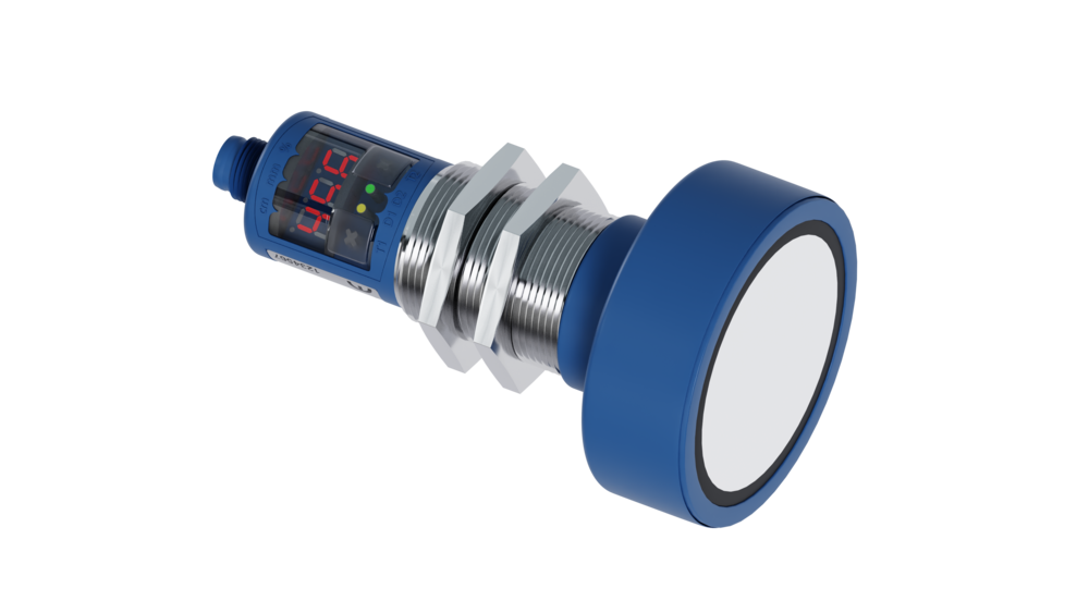 Auf dem Bild ist der mic+600 Ultraschallsensor abgebildet.