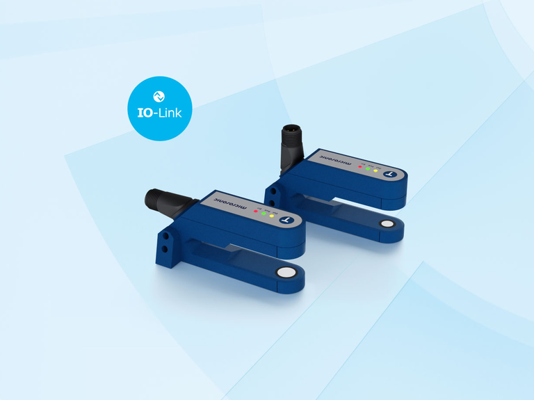 esf+1 Ultraschall-Etikettensensor mit IO-Link esf+1 Ultraschall-Etikettensensor mit IO-Link