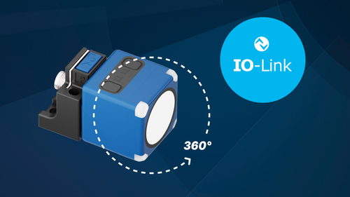 cube Ultraschallsensor mit IO-Link